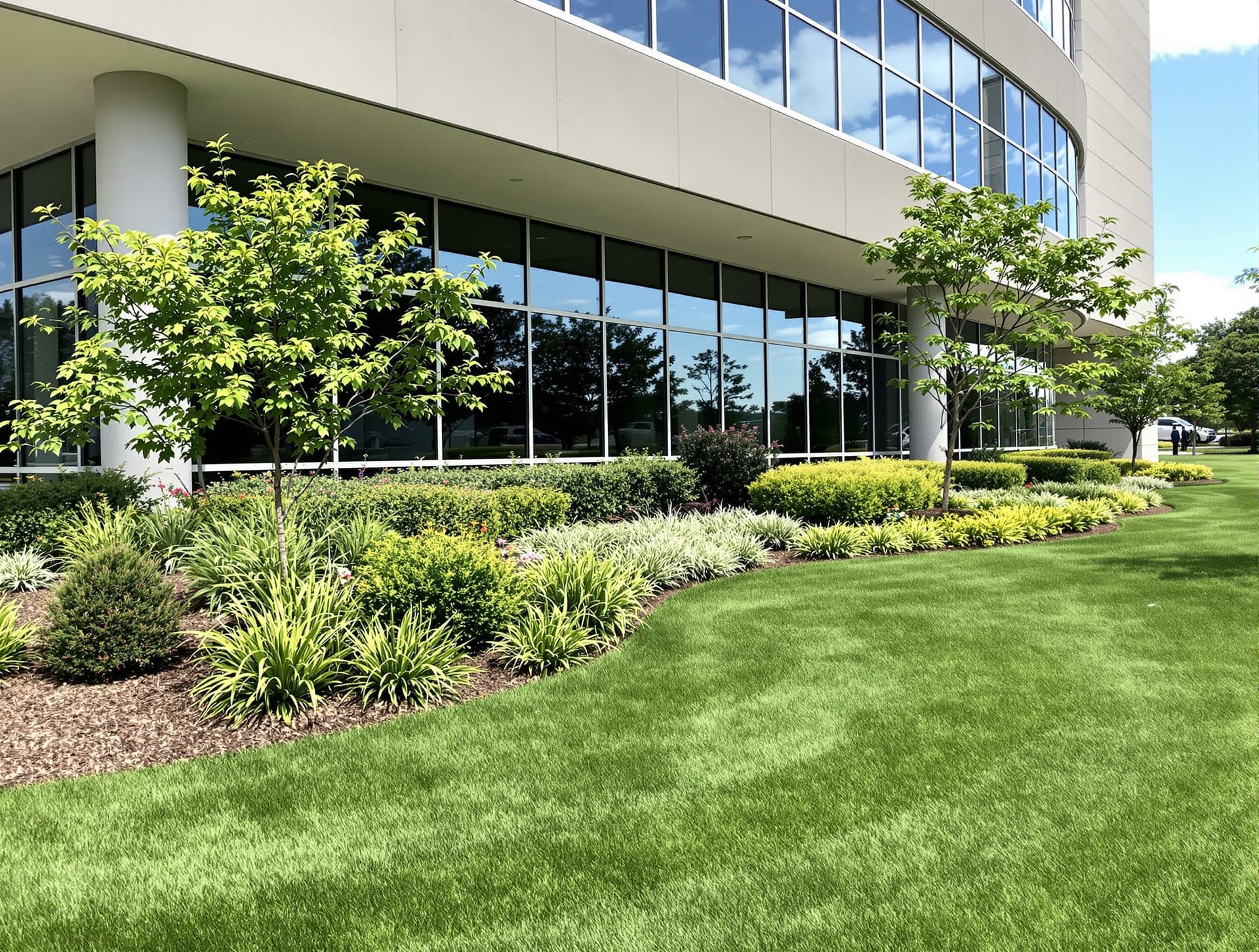 Commercial Landscaping in Southwick