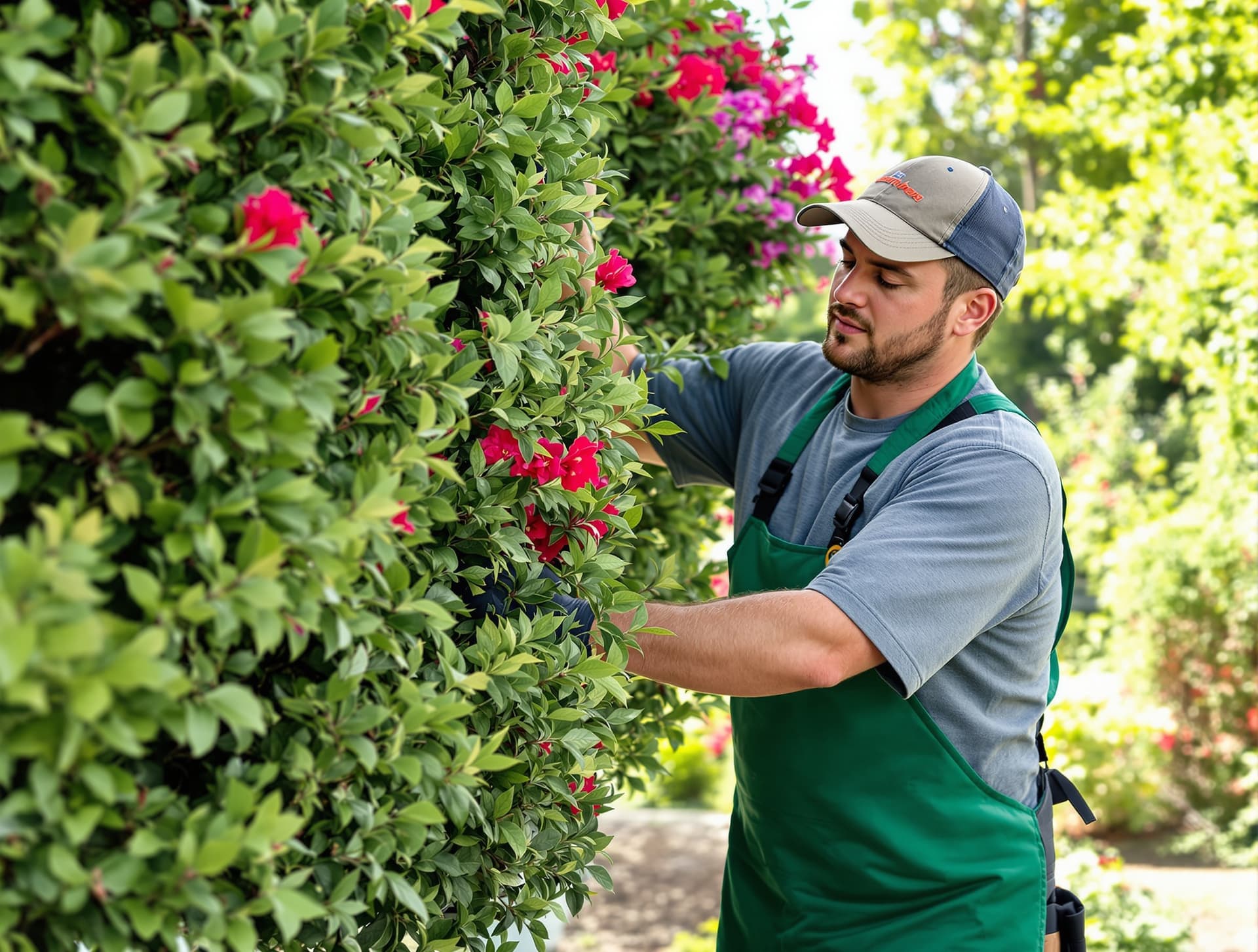 Garden Mulch Installation in Huntington