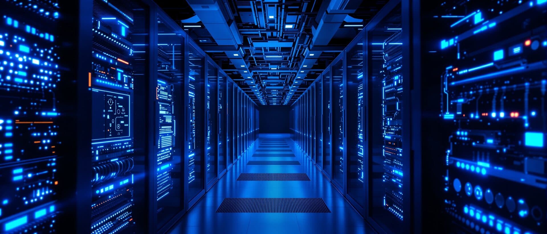 Network server room and IT infrastructure