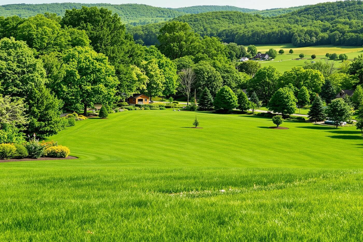 Lawn care in Huntington, MA