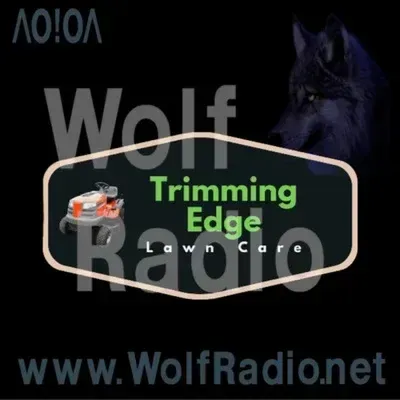 Combined Trimming Edge and Wolf Radio logo