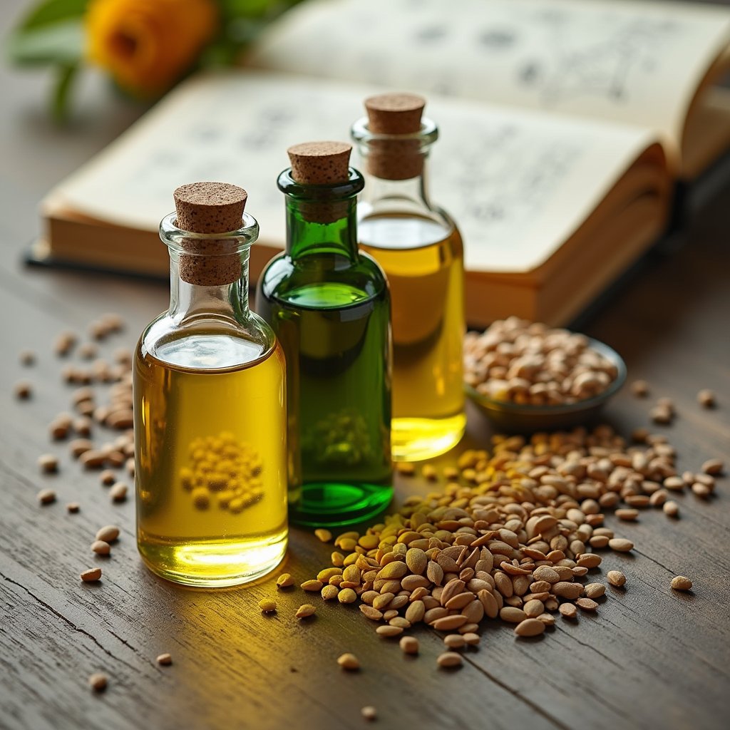 Seed oil composition, seed oil nutrients, chemical properties of seed oils.